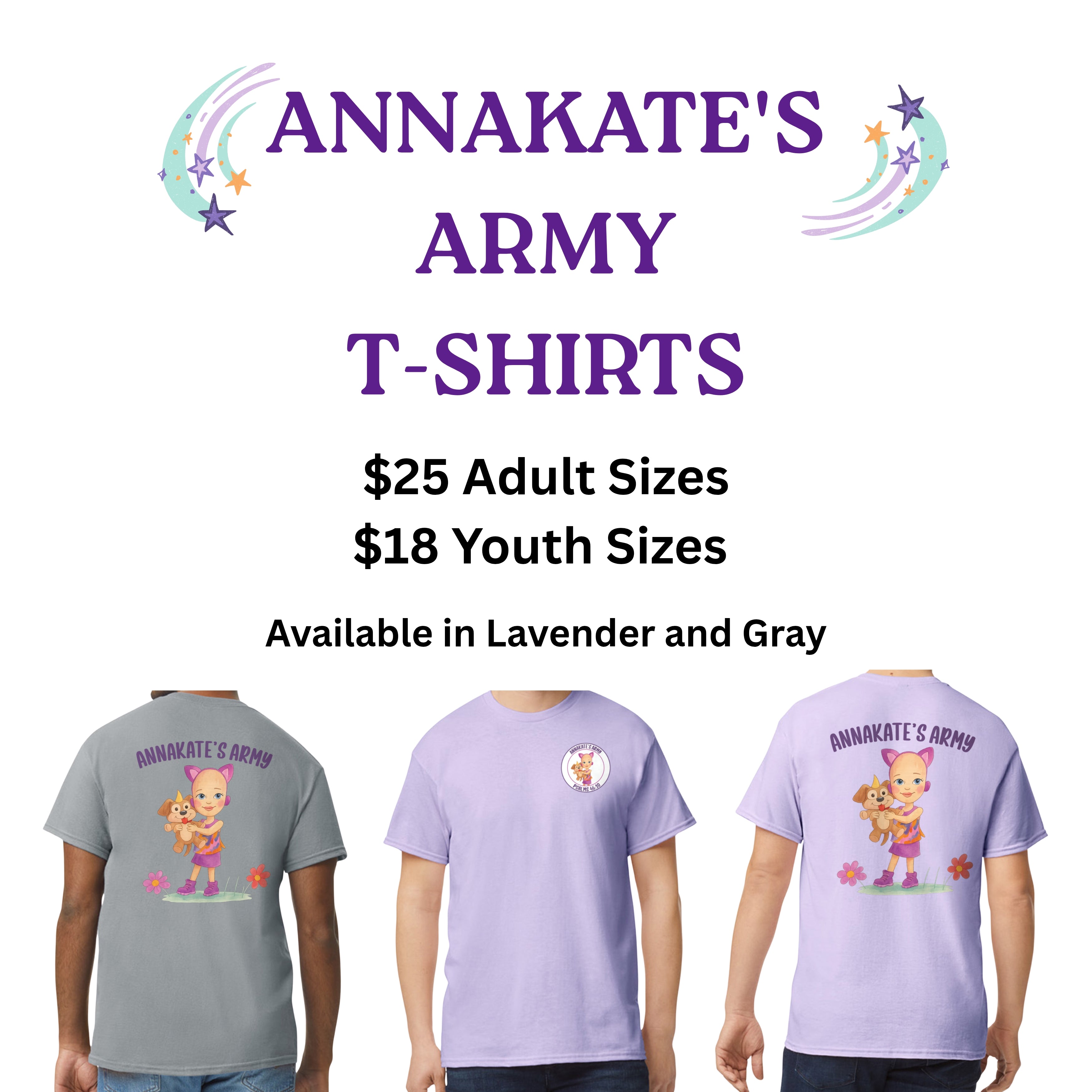 Annakate’s Army T-shirt Fundraiser