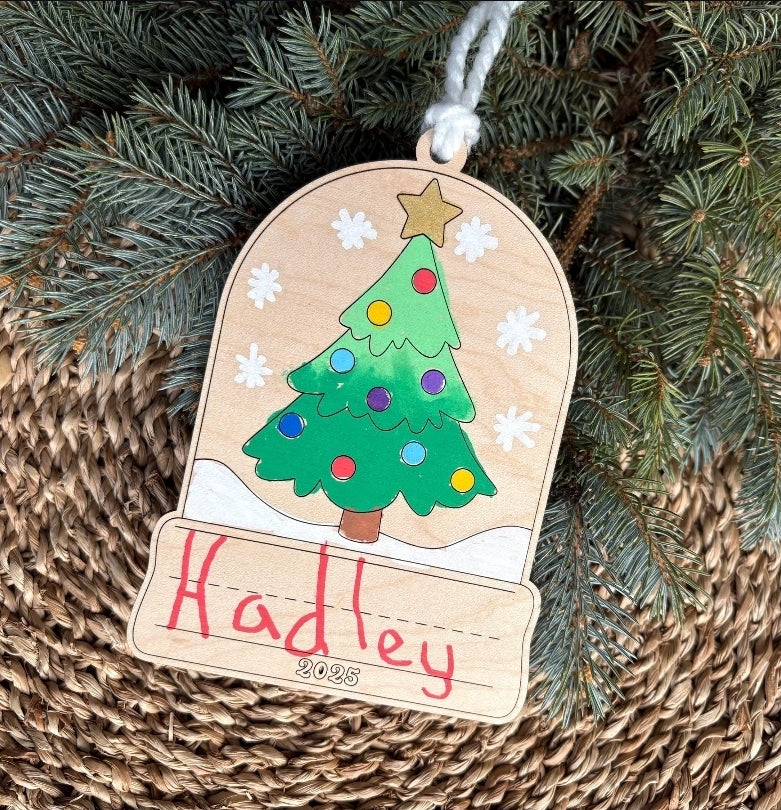Keepsake Handwriting Ornament
